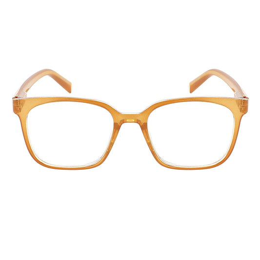 ANTI BLUE LIGHT SQUARE UNISEX CLEAR LENS GLASSES WHOLESALE 59411S-AB
