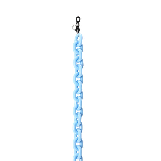BLUE ACETATE EYEGLASS & MASK CHAIN-1-BU