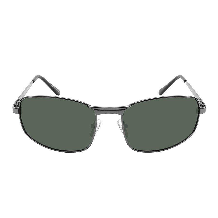 POLARIZED BIG & TALL SPRING HINGED RECTANGULAR SUNGLASSES BG20044S-P