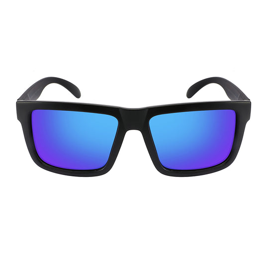BIG AND TALL POLARIZED COLOR MIRROR SQUARE SUNGLASS WHOLESALE BG541129/PRV