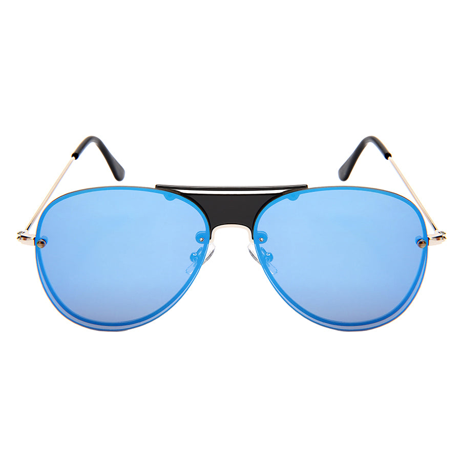 AVIATOR UNISEX BULK WHOLESALE SUNGLASSES 1204-FLREV
