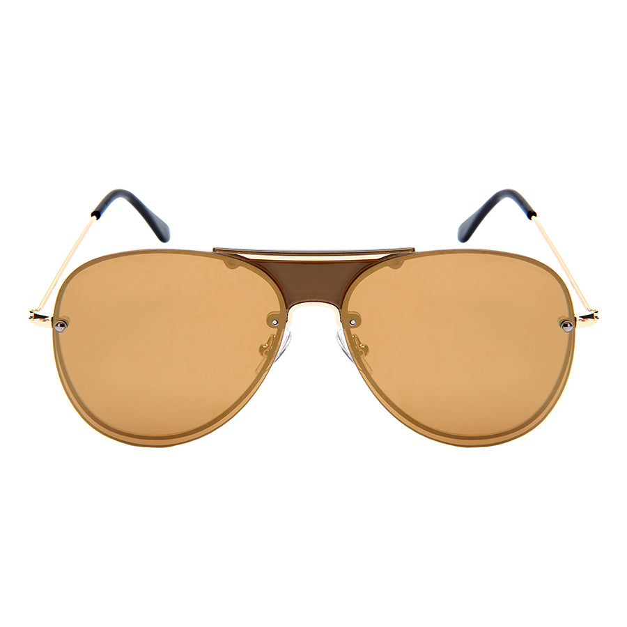 AVIATOR UNISEX BULK WHOLESALE SUNGLASSES 1204-FLREV