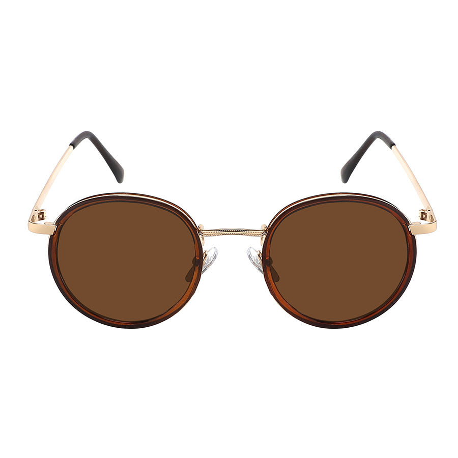 ROUND UNISEX SUNGLASSES 53127-FLAP