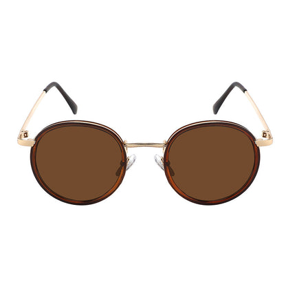 ROUND UNISEX SUNGLASSES 53127-FLAP