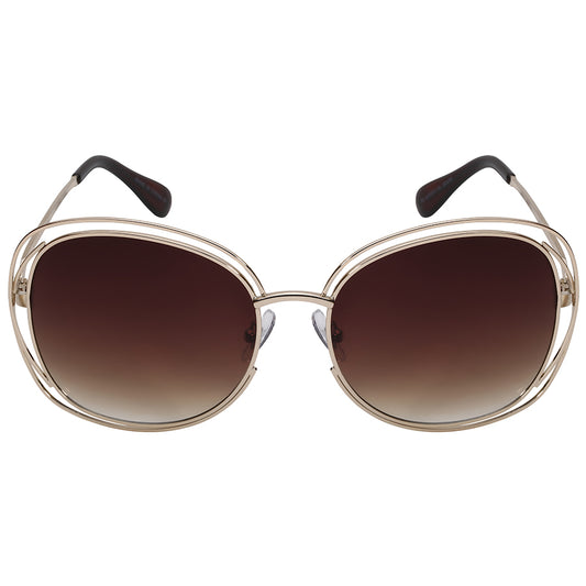 OVERSIZED ROUND LADIES SUNGLASSES WHOLESALE 23045-AP | UV400