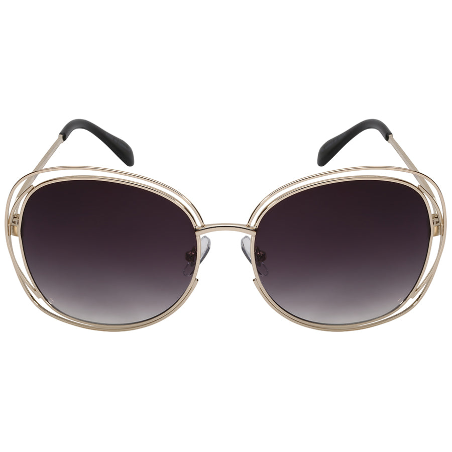 OVERSIZED ROUND LADIES SUNGLASSES WHOLESALE 23045-AP | UV400