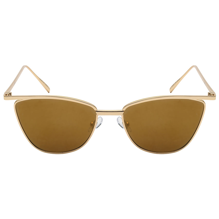 CAT EYE STYLE SUNGLASSES | 23067-FLKGM | UV400
