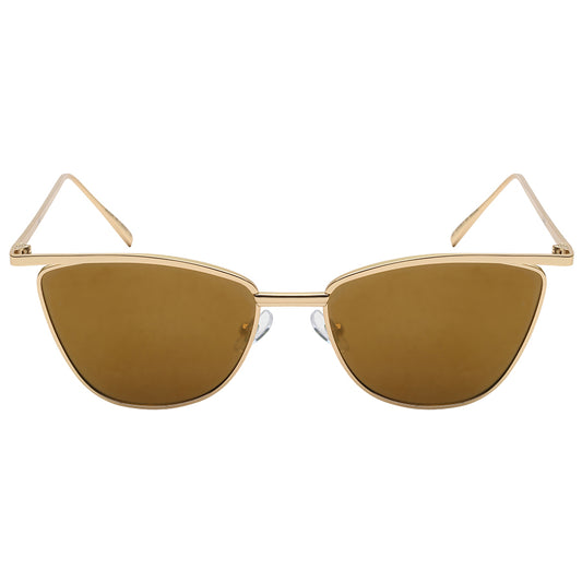 CAT EYE STYLE SUNGLASSES | 23067-FLKGM | UV400