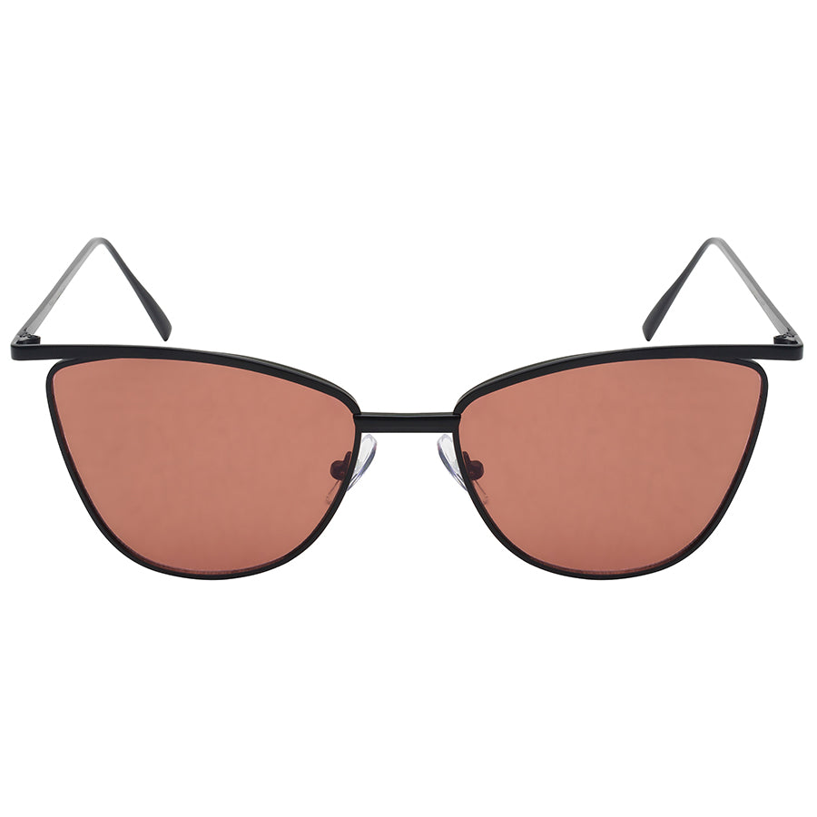 CAT EYE STYLE SUNGLASSES | 23067-FLKGM | UV400