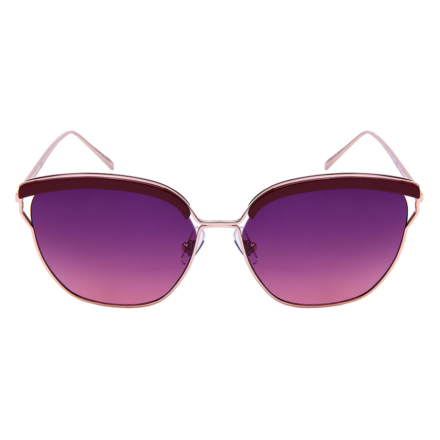 GEOMETRIC STYLE BULK WHOLESALE SUNGLASSES 23079-OCR