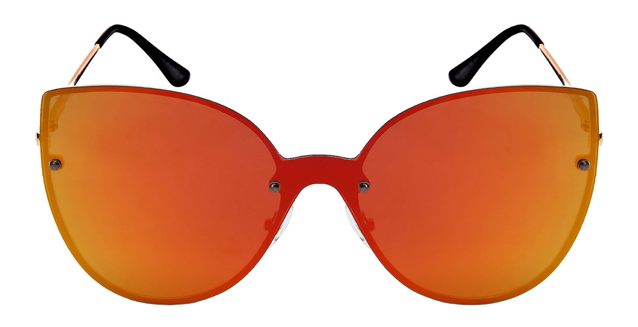 CAT EYE LADIES BULK WHOLESALE SUNGLASSES 3119S-FLREV