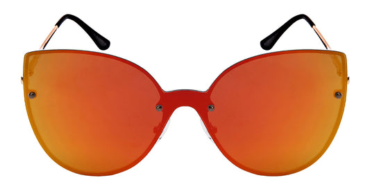 CAT EYE LADIES BULK WHOLESALE SUNGLASSES 3119S-FLREV