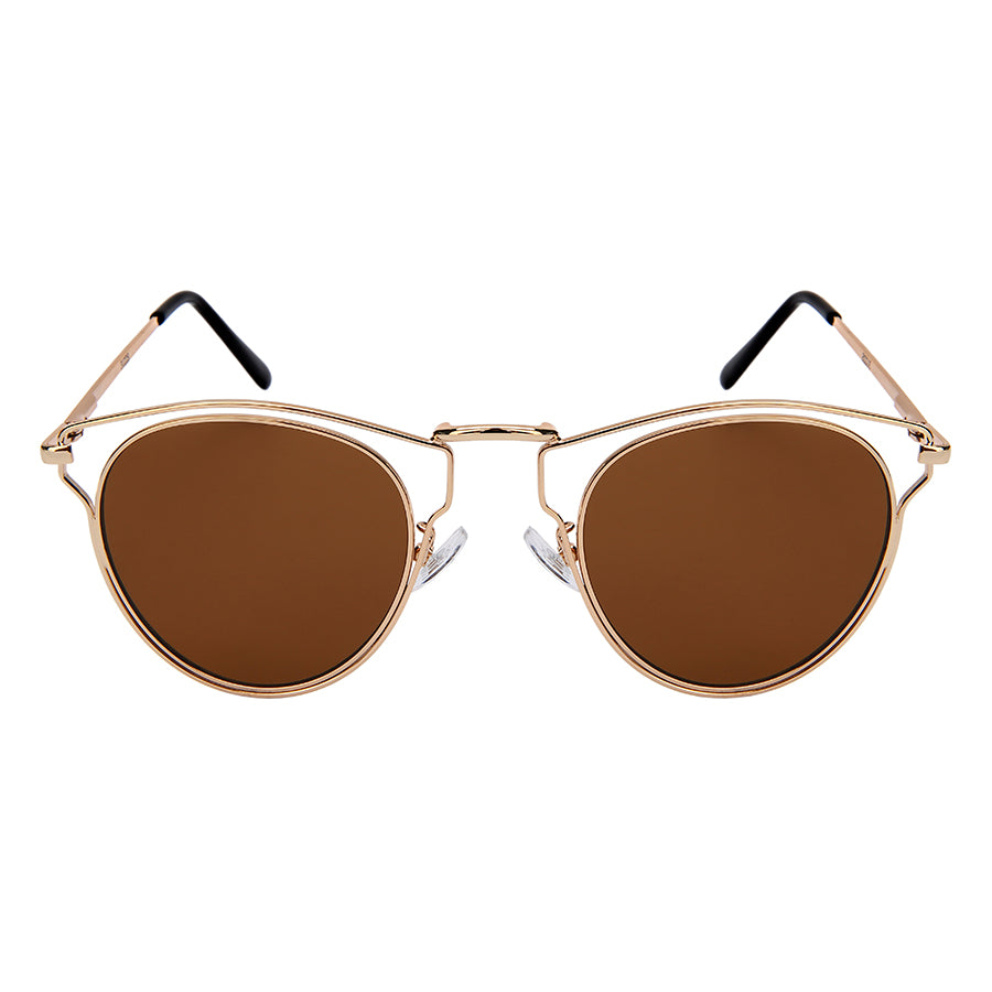 CAT EYE LADIES BULK WHOLESALE SUNGLASSES 3122S-FLREV