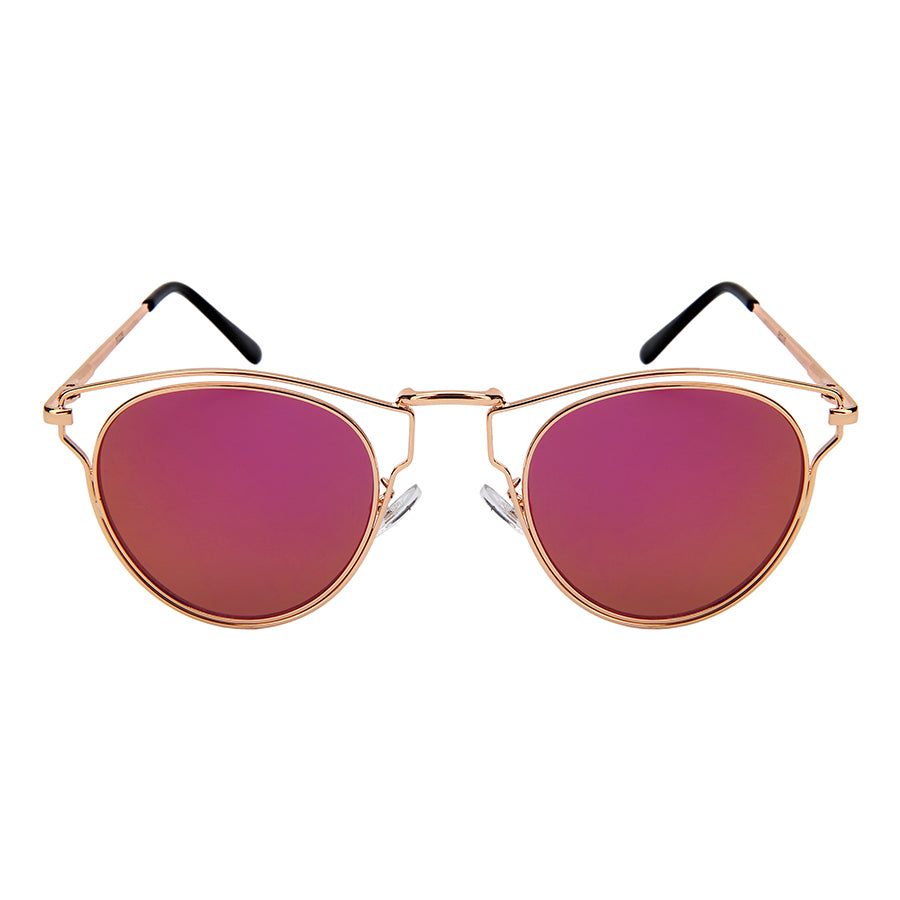 CAT EYE LADIES BULK WHOLESALE SUNGLASSES 3122S-FLREV