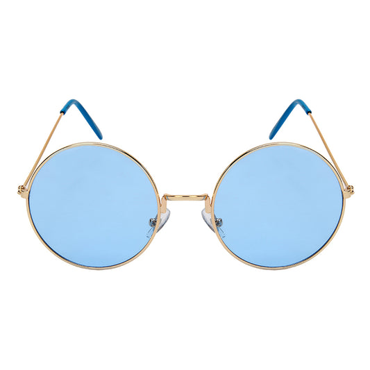 RETRO ROUND METAL UNISEX SUNGLASSES 3129-OCR | UV400