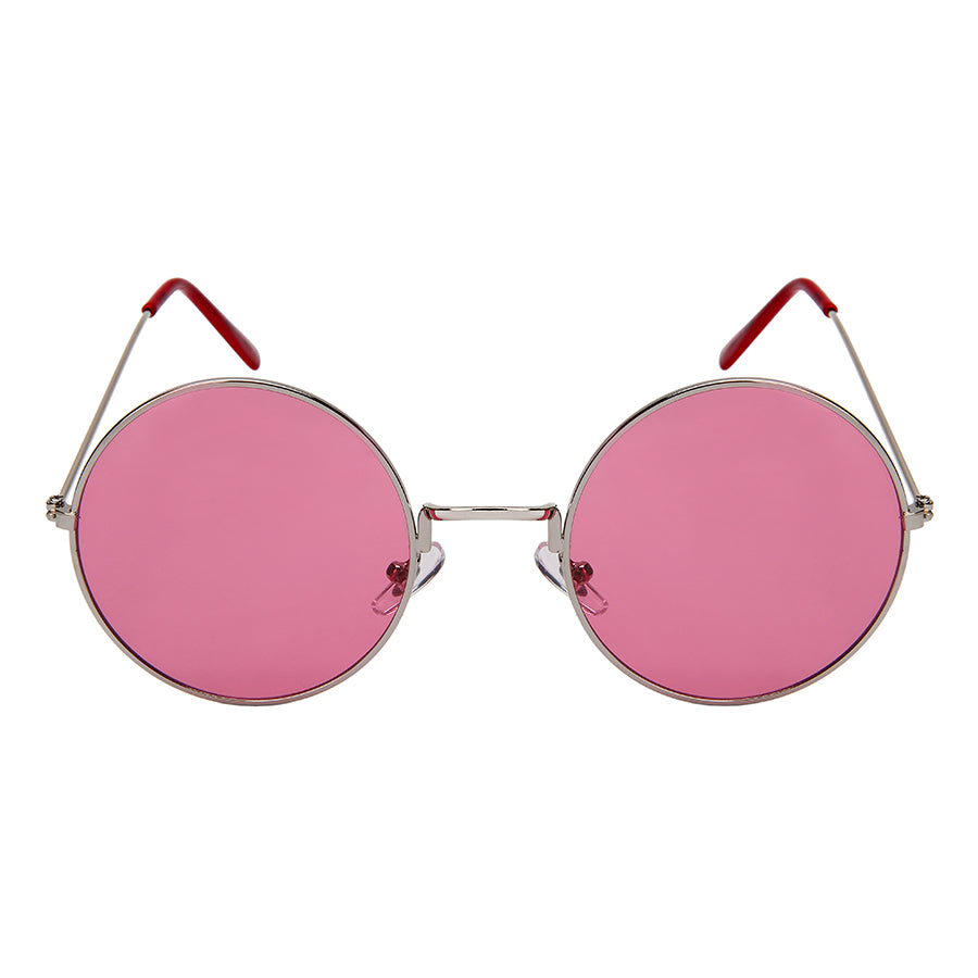 RETRO ROUND METAL UNISEX SUNGLASSES 3129-OCR | UV400