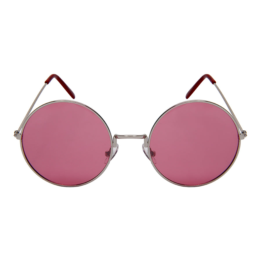 RETRO ROUND METAL UNISEX SUNGLASSES 3129-REV | UV400