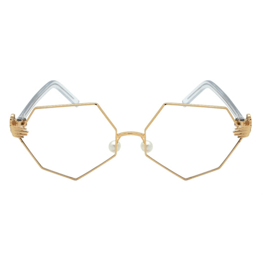 OVERSIZED GEOMETRIC WOMEN SUNGLASSES IN BULK 3136-FLCL