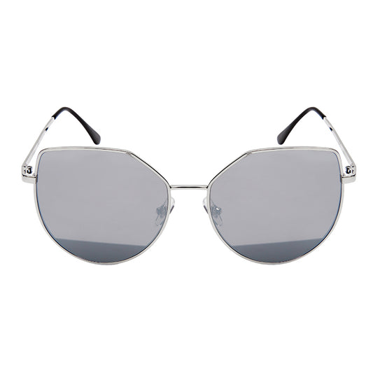 CATEYE WOMEN METAL SUNGLASSES WHOLESALE 3143-FLREV