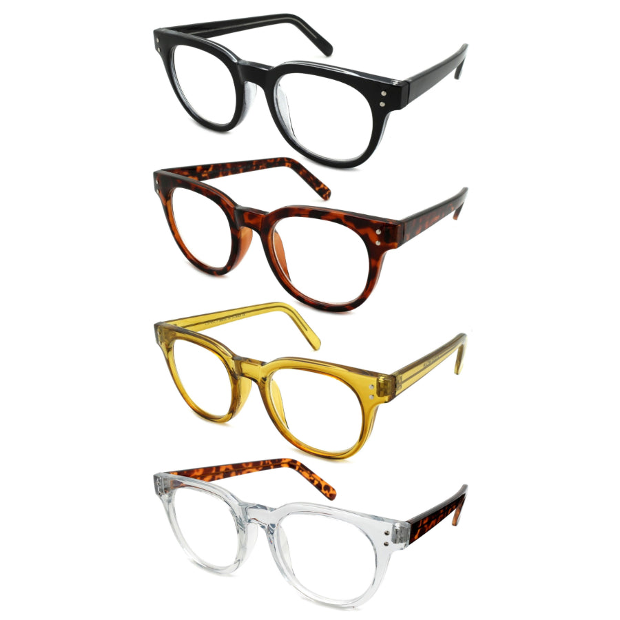 ROUND UNISEX READING GLASSES 32074TT