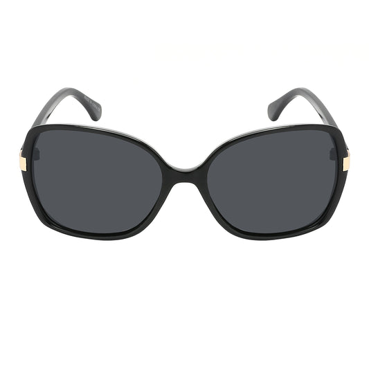LADIES POLARIZED FASHION OVERSIZE SQUARE SUNGLASSES 34286-P
