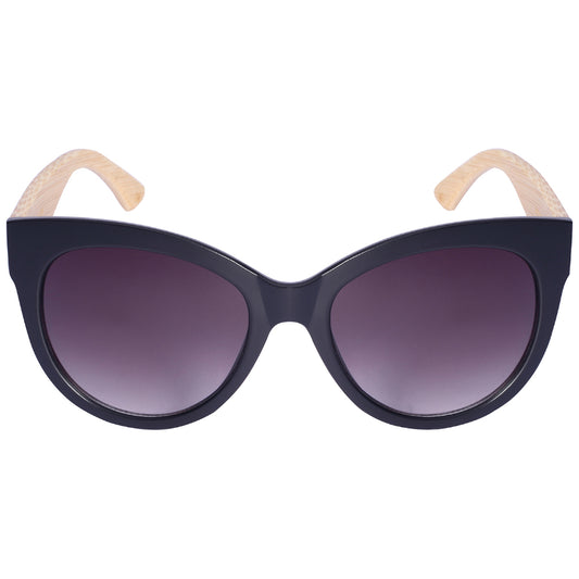 CATEYES BAMBOO TEMPLES WOMEN BULK SUNGLASSES 34108BM-AP
