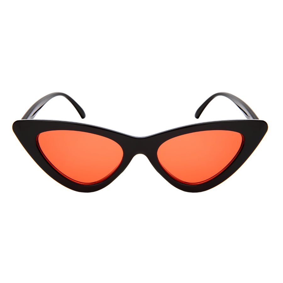 CAT-EYE LADIES SUNGLASS 34132-CR