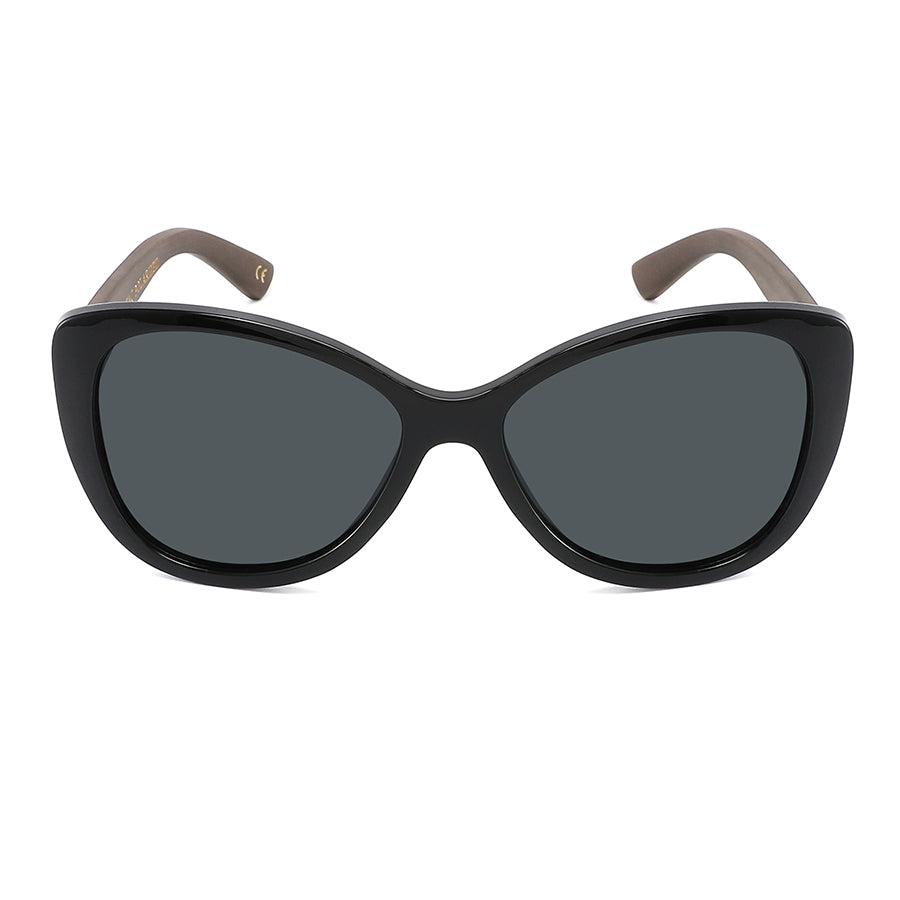 BAMBOO TEMPLES CAT EYE LADIES SUNGLASSES WHOLESALE 34196BM-AP-BAG