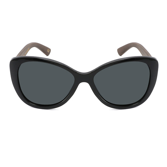 BAMBOO TEMPLES CAT EYE LADIES SUNGLASSES WHOLESALE 34196BM-AP-BAG