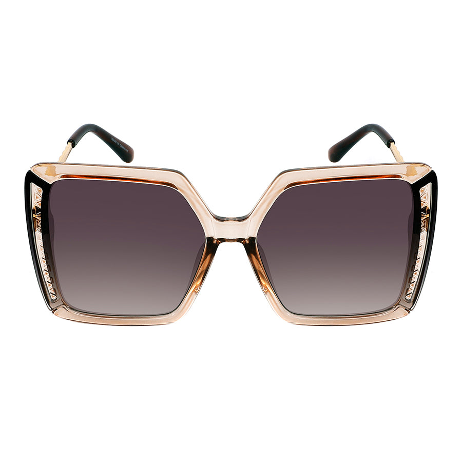 OVERSIZED SQUARE LADIES BULK SUNGLASSES 34228-FLOCR