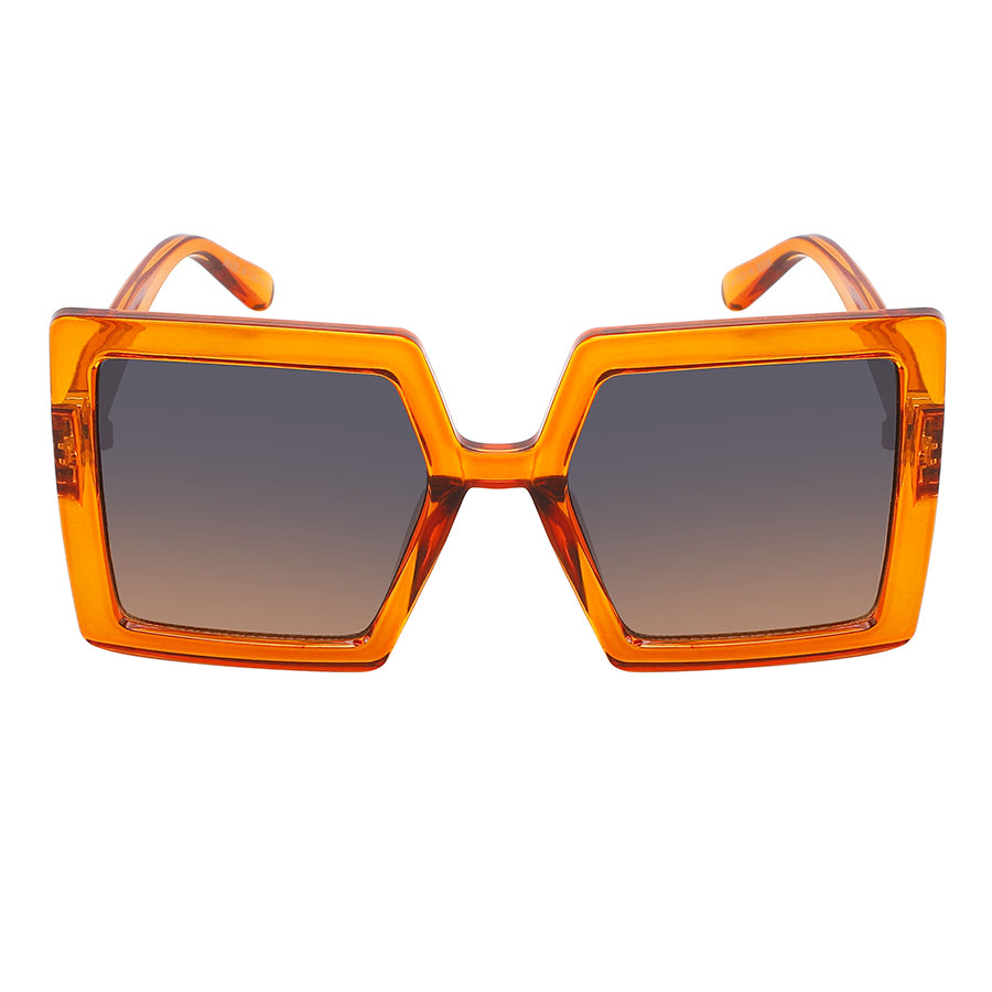 SQUARE WOMEN OVERSIZE SUNGLASSES WHOLESALE 34251-FLOCR