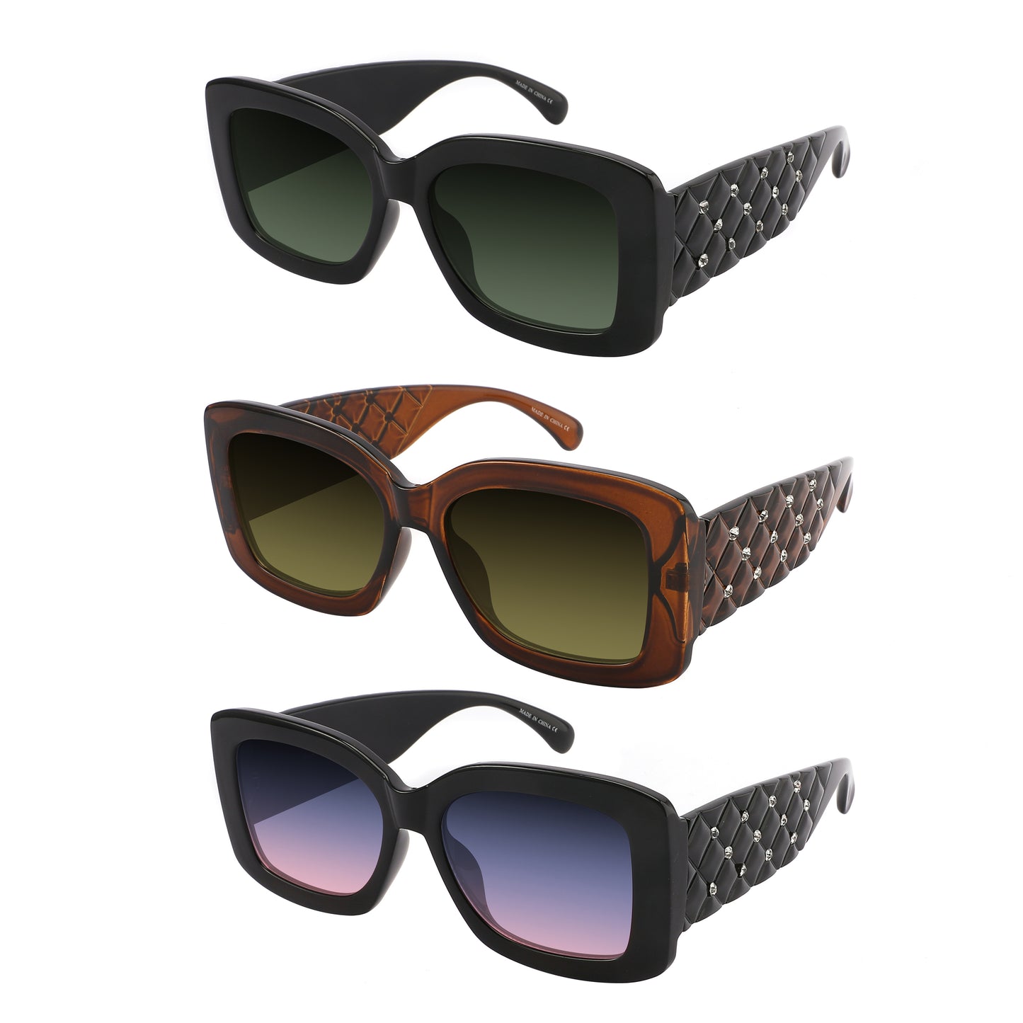 Fashion Style Women Bulk Wholesale Sunglasses 34305R-FLOCR
