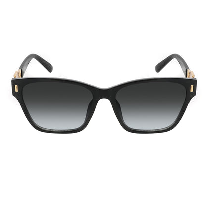 FASHION LADIES SQUARE CAT EYE SUNGLASSES 34324-FLAP