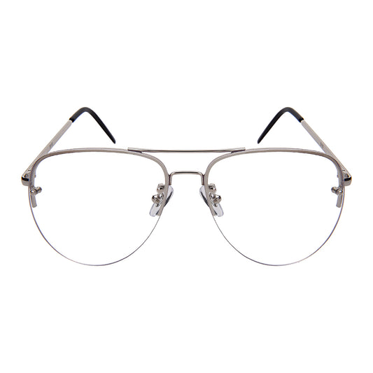 AVIATOR UNISEX BULK WHOLESALE CLEAR SUNGLASSES 5113-CL
