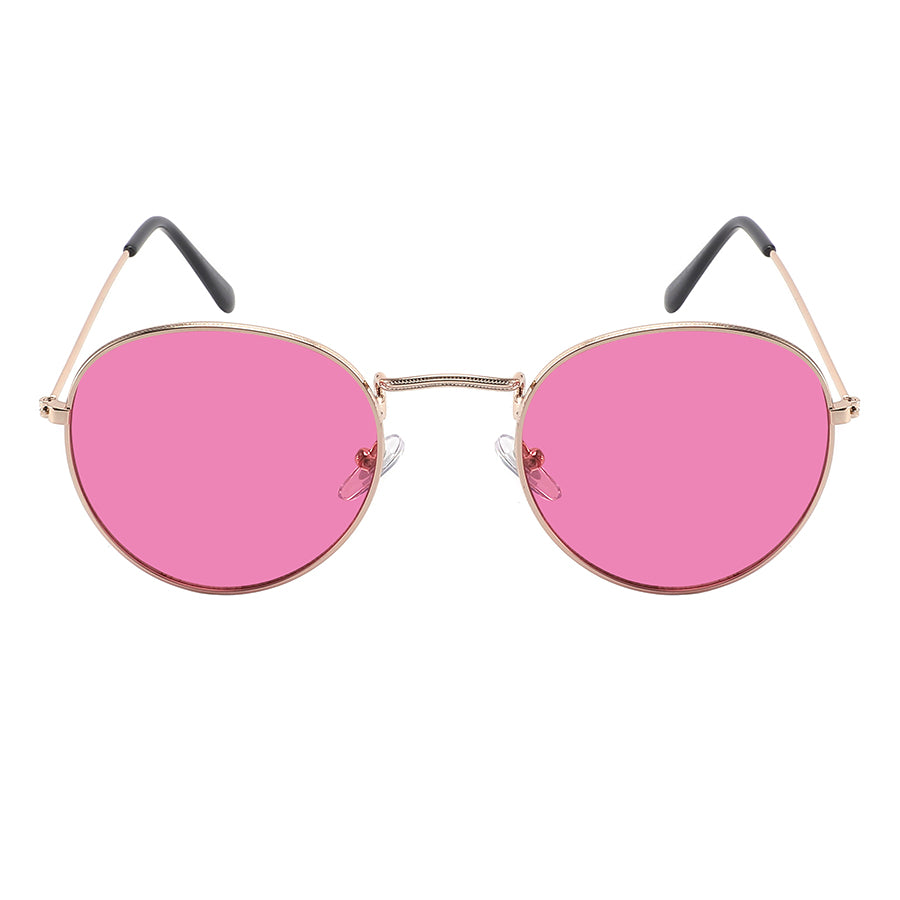 CLASSIC ROUND UNISEX WHOLESALE SUNGLASSES 5146-CR