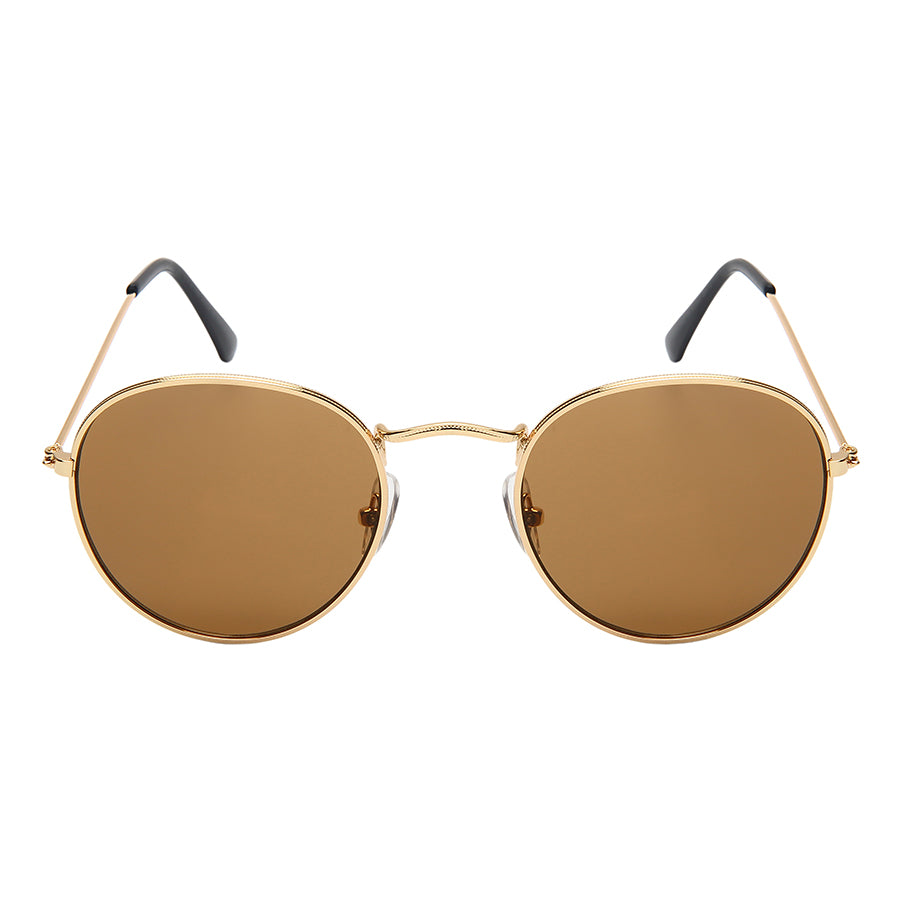 CLASSIC ROUND UNISEX WHOLESALE SUNGLASSES 5146-CR