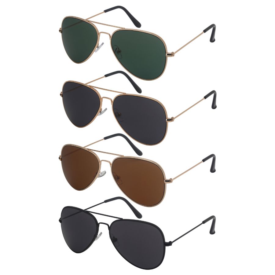 POLARIZED CLASSIC AVIATOR UNISEX WHOLESALE SUNGLASSES 5183-P