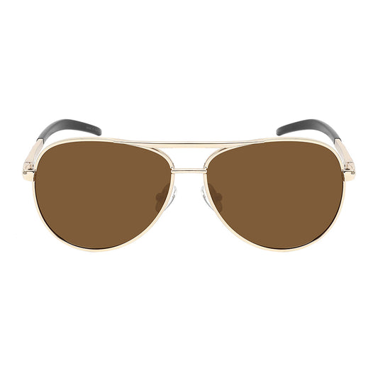 POLARIZED UNISEX AVIATOR WHOLESALE SUNGLASSES 5191S-P