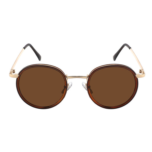 ROUND UNISEX SUNGLASSES 53127-FLSD