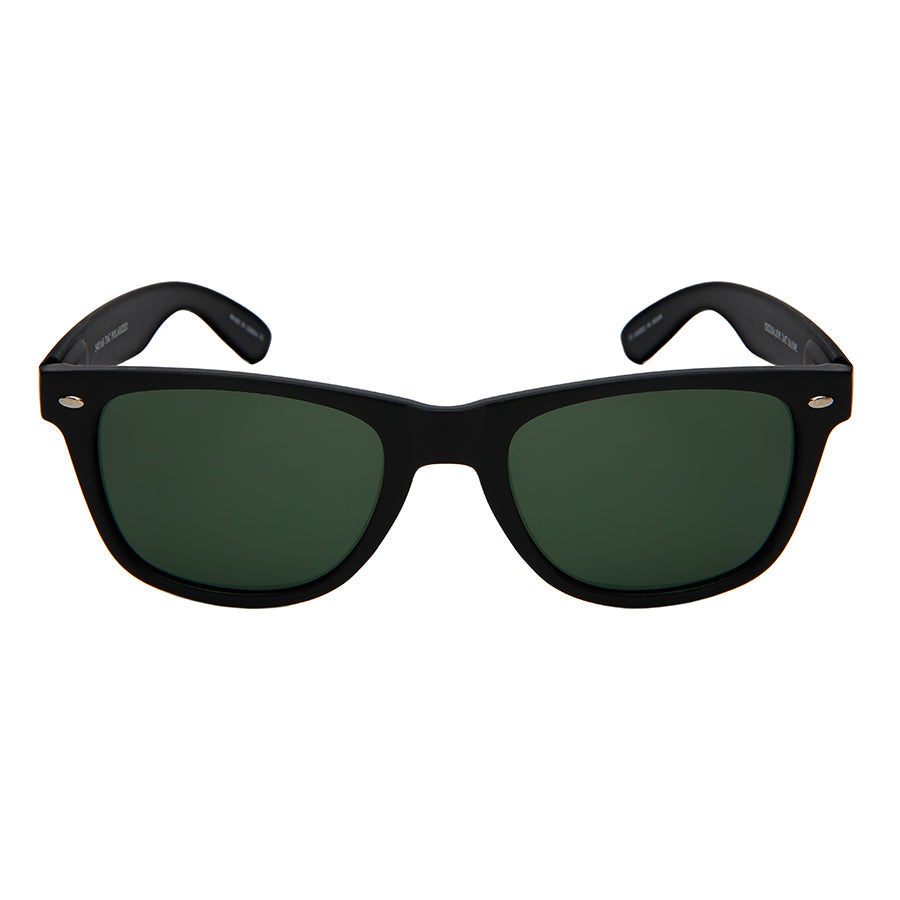 HORNED RIM UNISEX BULK WHOLESALE SUNGLASSES 5401ASMBLK-P