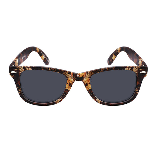 CAMOUFLAGE HORN RIMMED UNISEX WHOLESALE SUNGLASSES 5401CCAM-SD-1