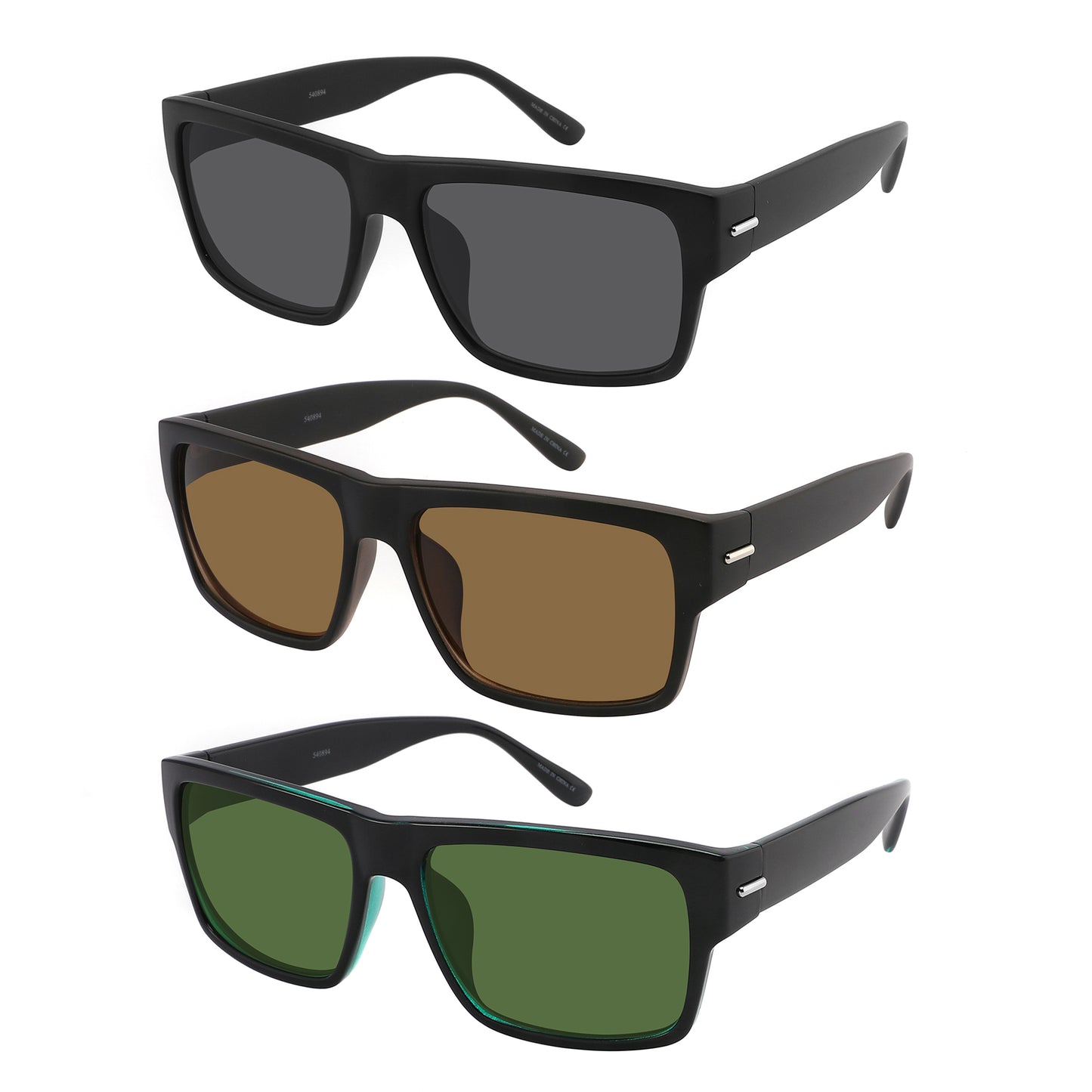 SQUARE MEN WHOLESALE SUNGLASSES 540894-SD