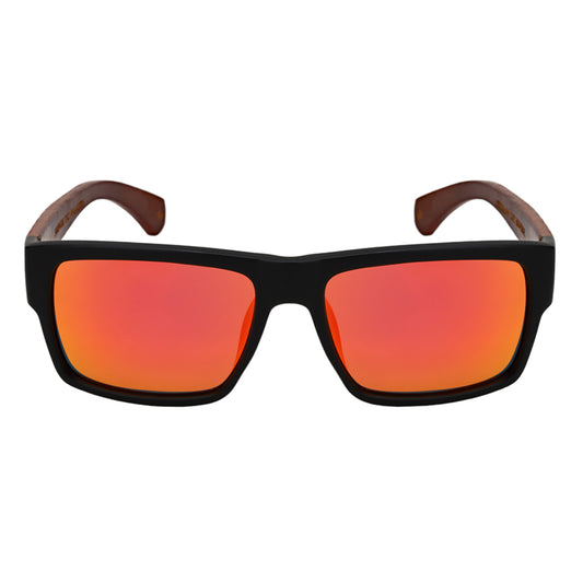 POLARIZED SQ BAMBOO W/BAG MEN SUNGLASSES BULK 540894BM-PRV-B