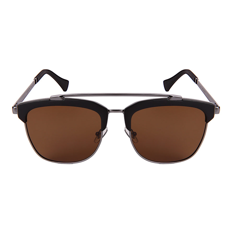 POLARIZED HORNED RIM UNISEX BULK WHOLESALE SUNGLASSES 541063-FLP