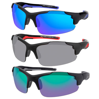 SAFETY Z87 SPORT BLADES WRAP UNISEX BULK SUNGLASSES 570079/REV