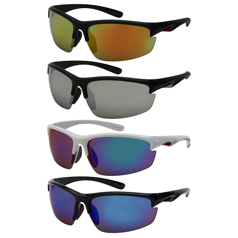 SPORT WRAPS BLADES UNISEX SUNGLASSES WHOLESALE 570127-REV