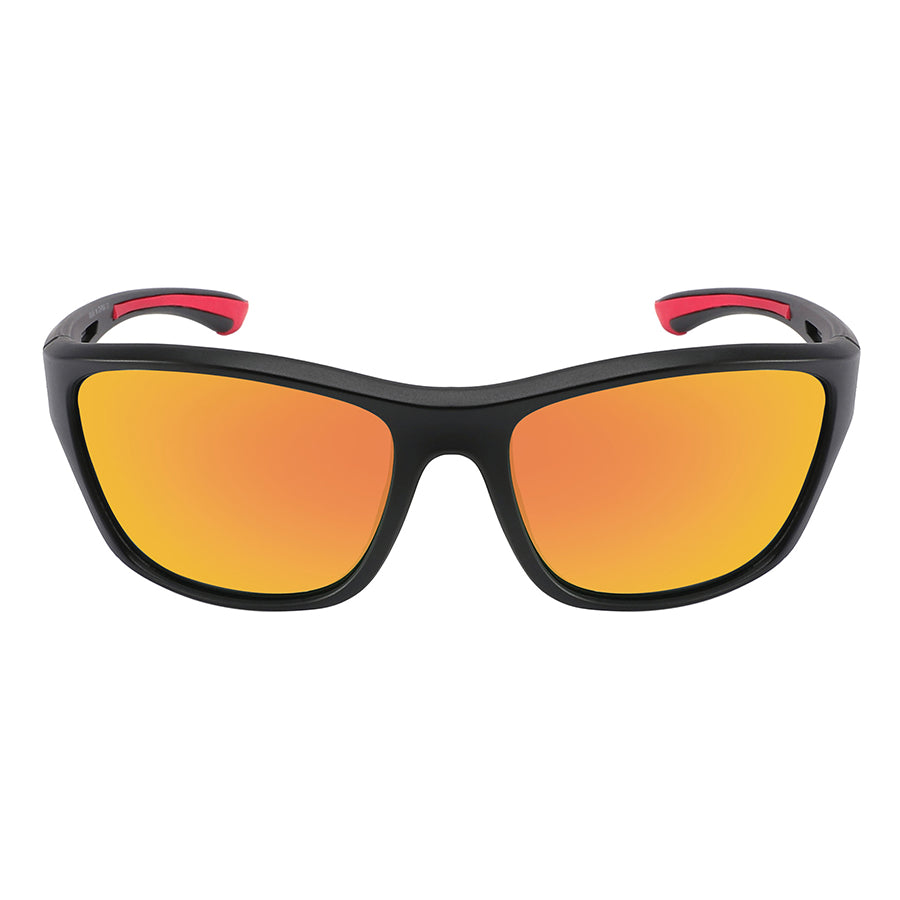 FULL FRAME COLOR MIRROR SPORT WRAP SUNGLASSES WHOLESALE 570133-REV