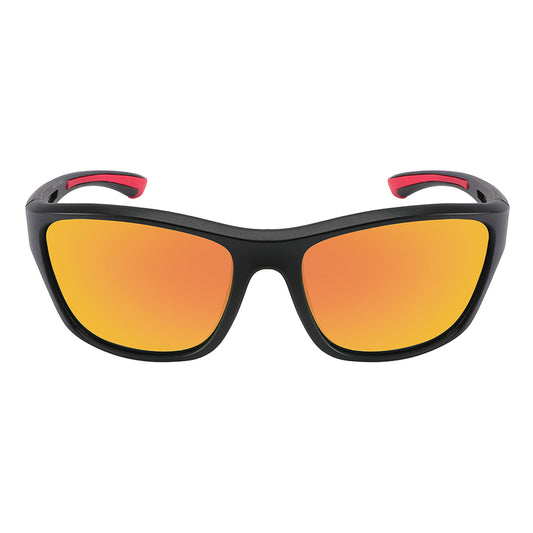 FULL FRAME COLOR MIRROR SPORT WRAP SUNGLASSES WHOLESALE 570133-REV