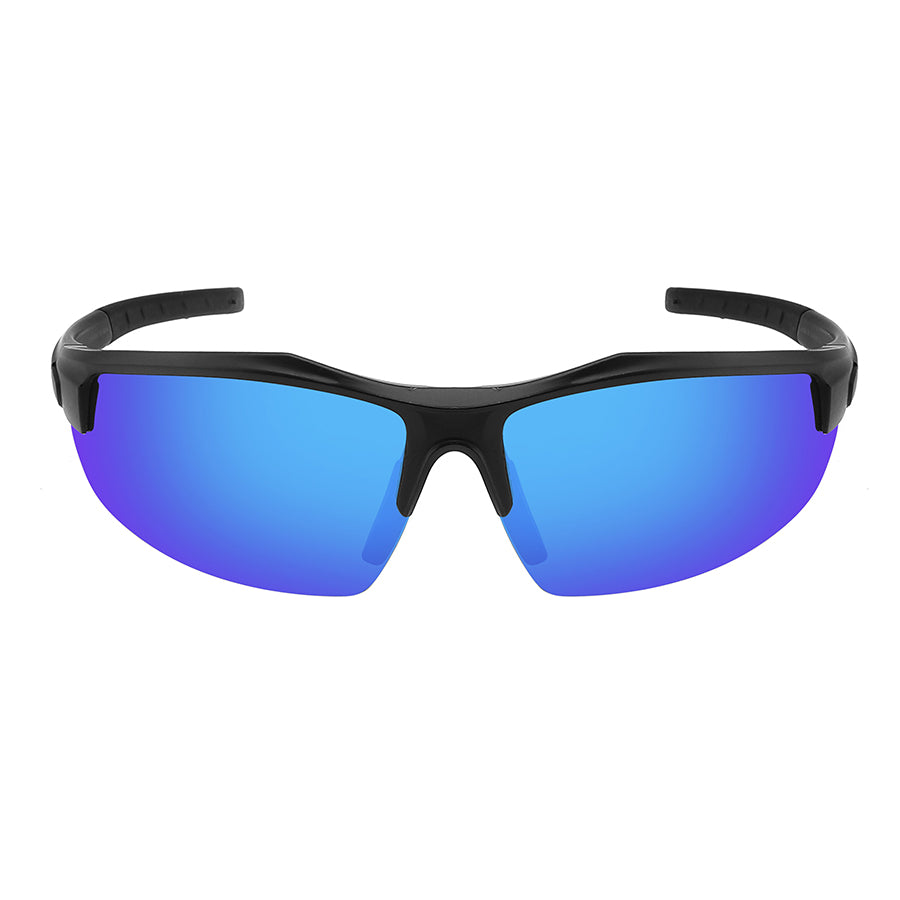 Polarized Fishing Half Frame Sport Wrap Wholesale Sunglasses 570146/P1RV