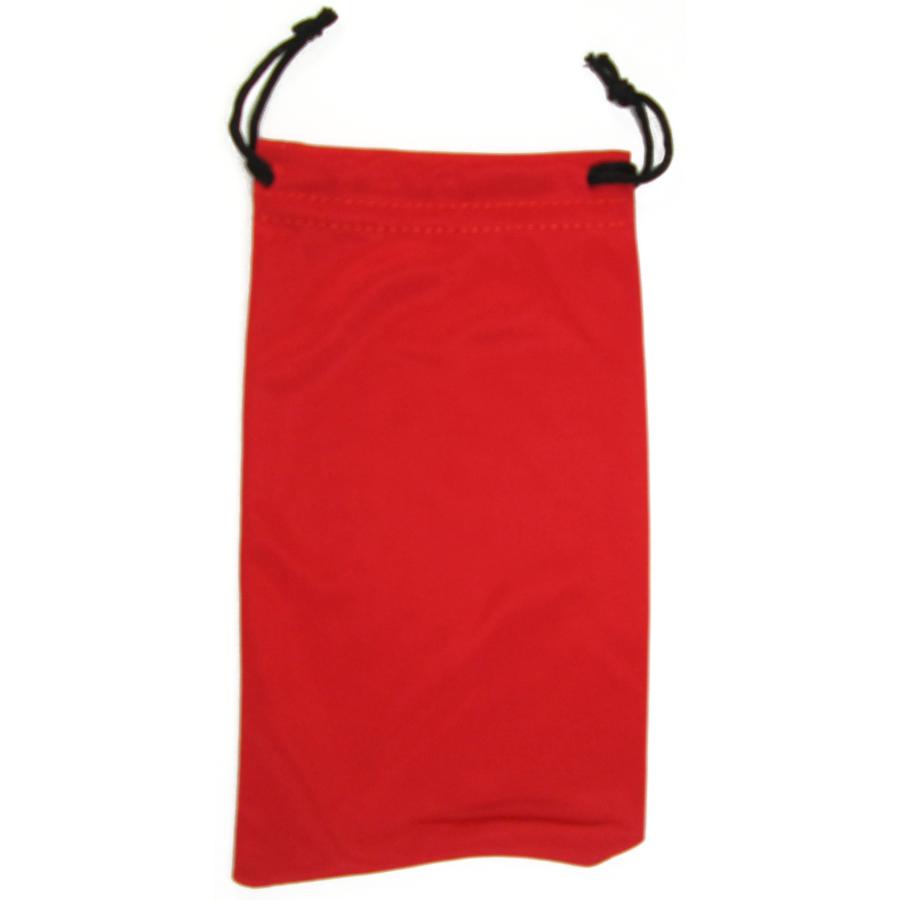 RED MICROFIBER DRAWSTRING POUCH BULK WHOLESALE B04-R